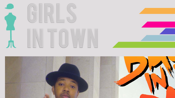 Identité visuelle de Girls in Town