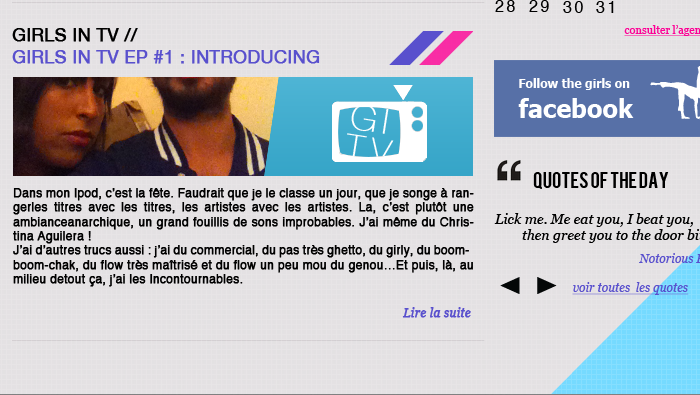 Identité visuelle de Girls in Town