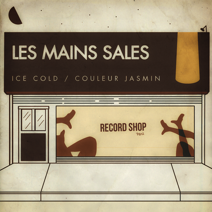 Pochette du premier ep de “ Les Mains Sales„